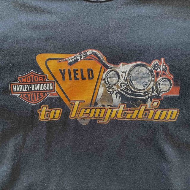 Harley Davidson - ハーレーダビッドソンTシャツ 両面プリント 背面