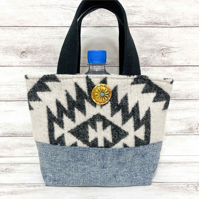 no.154 ハンドメイド ☺︎ トートバッグ☺︎ネイティブ