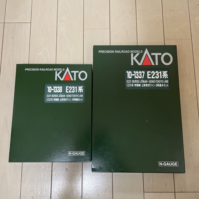 KATO`(カトー)の[未使用]kato Ｎゲージ　E231系常磐線・上野東京ライン10両セット エンタメ/ホビーのおもちゃ/ぬいぐるみ(鉄道模型)の商品写真