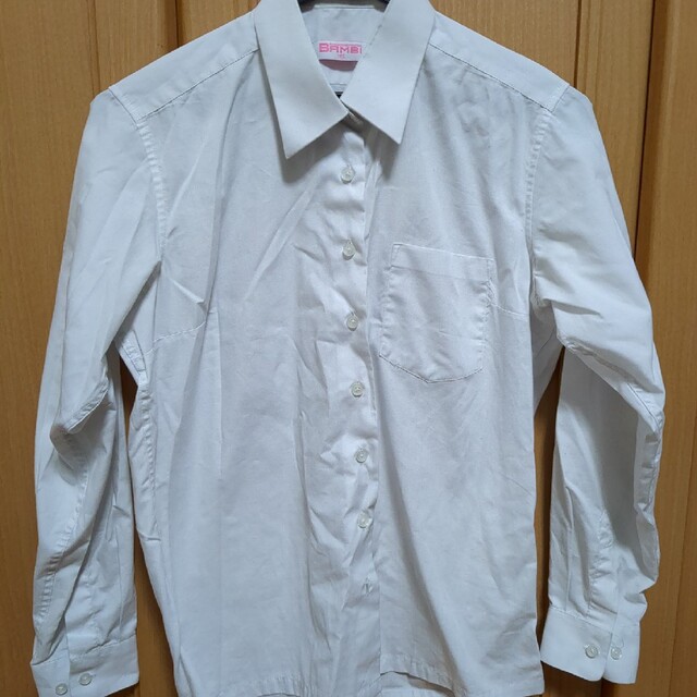 スクールワイシャツ長袖160 レディースのトップス(シャツ/ブラウス(長袖/七分))の商品写真