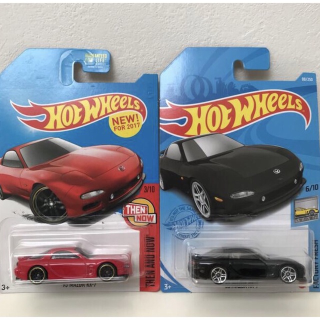 マツダ RX-7 Kmart 限定カラー ホットウィール  セット