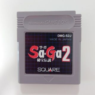 スクエア(SQUARE)のサガ2 秘宝伝説　GBソフト SQUARE　Sa・Ga2(携帯用ゲームソフト)