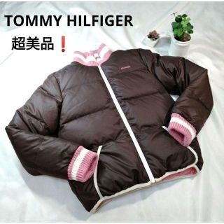 トミーヒルフィガー(TOMMY HILFIGER)の超美品❗トミーヒルフィガー　 レディース　ダウンジャケット　リバーシブル　M(ダウンジャケット)