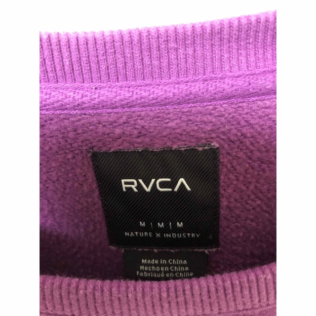 RVCA(ルーカ)のまー様【RVCA】希少カラー　ワッペン　総柄　ビックシルエット　スウェット メンズのトップス(スウェット)の商品写真