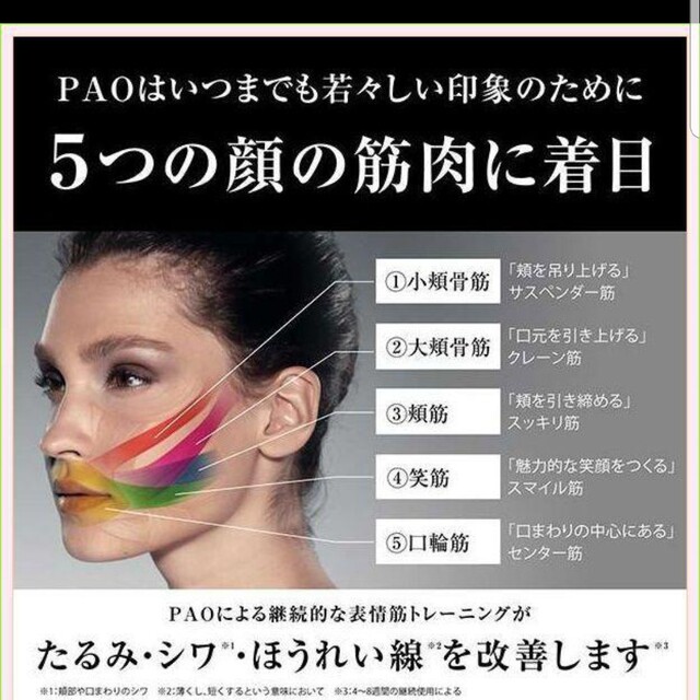 MTG FACIAL FITNESS PAO 7model新品未使用未開封 コスメ/美容のダイエット(エクササイズ用品)の商品写真