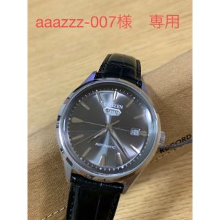 シチズン(CITIZEN)のシチズン レコードレーベル C7 シーセブン 自動巻き(レザーベルト)