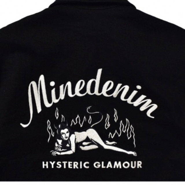 MINEDENIM(マインデニム)の新品・送料無料　HYSTERIC GLAMOR × MINEDENIM Lサイズ メンズのジャケット/アウター(スタジャン)の商品写真