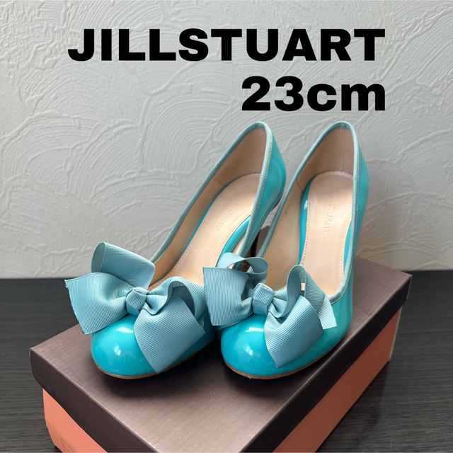 JILLSTUART(ジルスチュアート)のジルスチュアート　パンプス　23cm グリーン レディースの靴/シューズ(ハイヒール/パンプス)の商品写真