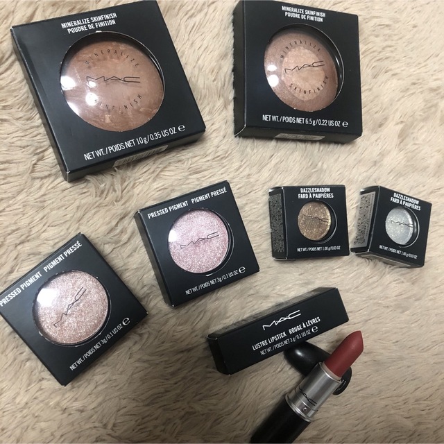 MAC 限定品 アイシャドウ フェイスカラー リップ 7点 まとめ売り 世界