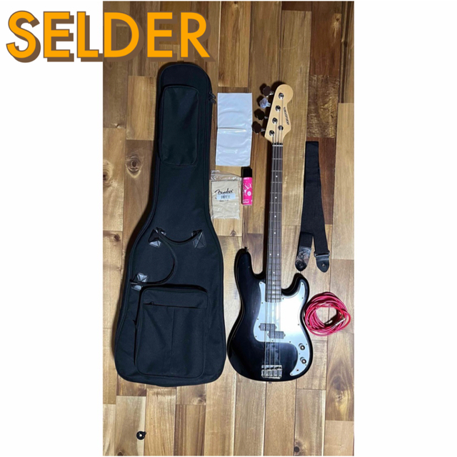 SELDER(セルダー) エレキベースギター　PB-30 黒/ブラック