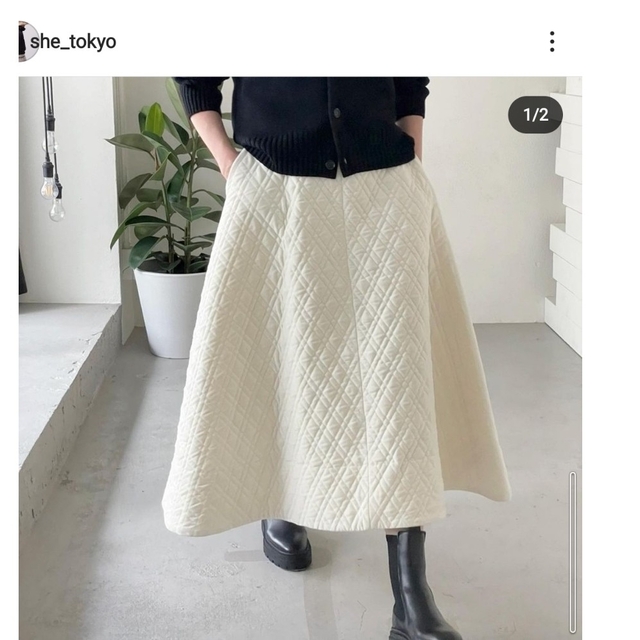 she tokyo Elisa スカート ホワイト シートーキョー-connectedremag.com