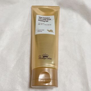 ザセム(the saem)のトータルソリューション24K ゴールドスネイルピーリングジェル(ゴマージュ/ピーリング)