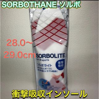 ソルボセンイ シューズ中敷き インソール 2L 28.0〜29.0cm