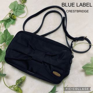 ブラックレーベルクレストブリッジ(BLACK LABEL CRESTBRIDGE)のBLUE LABEL CRESTBRIDGE ナイロンリボンポシェット(ショルダーバッグ)