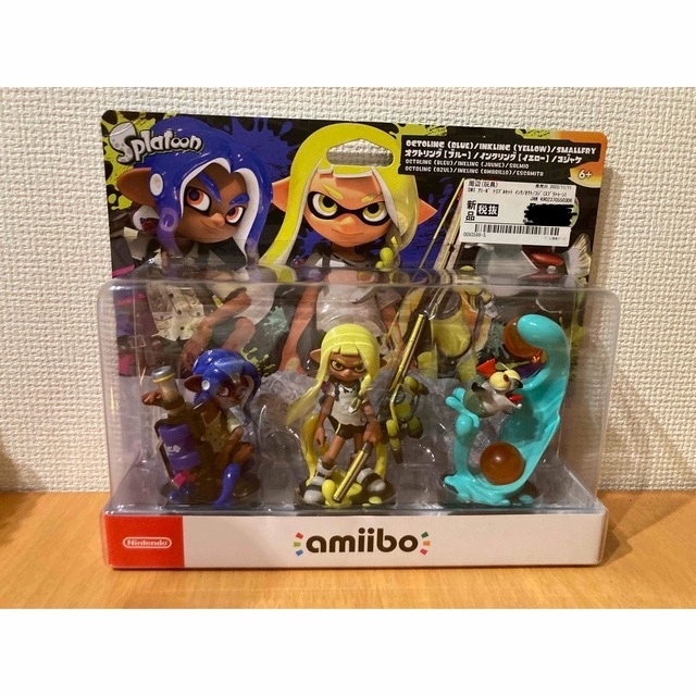 任天堂(ニンテンドウ)の【新品未開封】アミーボ amiibo トリプルセット スプラトゥーン3 エンタメ/ホビーのフィギュア(ゲームキャラクター)の商品写真