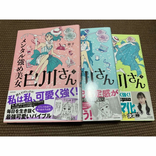 メンタル強め美女白川さん①②③ エンタメ/ホビーの漫画(その他)の商品写真