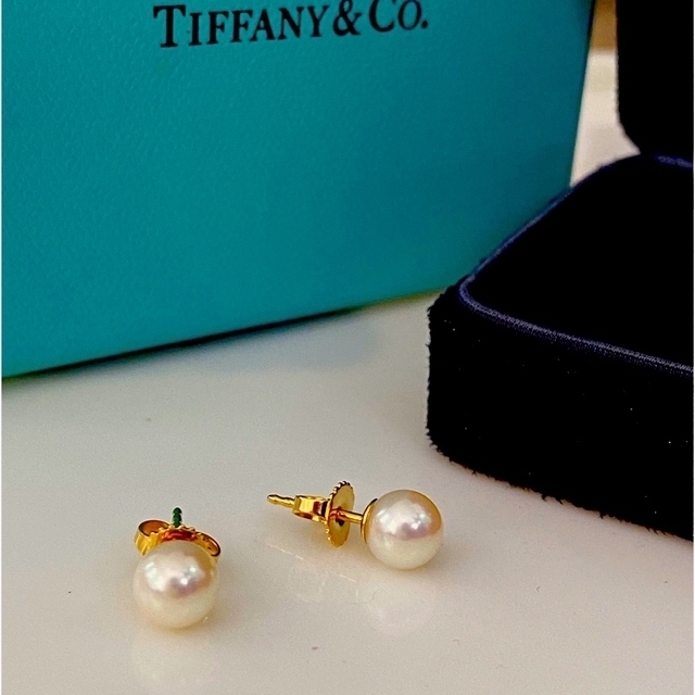 Tiffany & Co.(ティファニー)のmecako様　美品tiffanyパールk18ゴールドピアス レディースのアクセサリー(ピアス)の商品写真