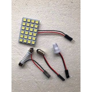 LEDルーム球　12V24発  白(車内アクセサリ)