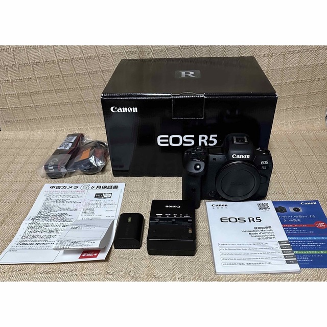 Canon(キヤノン)のCanon EOSR5 ボディー スマホ/家電/カメラのカメラ(ミラーレス一眼)の商品写真