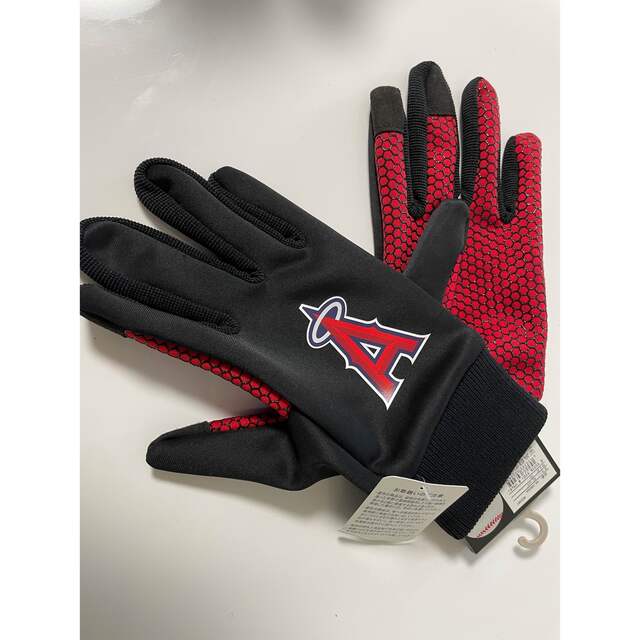 MLB(メジャーリーグベースボール)の⭐️ 新品未使用 手袋 ⭐️ MLB 正規品 エンゼルス ストレッチ 大谷翔平 メンズのファッション小物(手袋)の商品写真