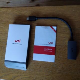 uni USB Type C HDMI 変換アダプター [4K / USB C(PC周辺機器)