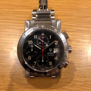 ジラールペルゴ(GIRARD-PERREGAUX)の最終美品早い者勝ち美品付属品有　ジラールペルゴ　GP7000 純正SSベルト(腕時計(アナログ))