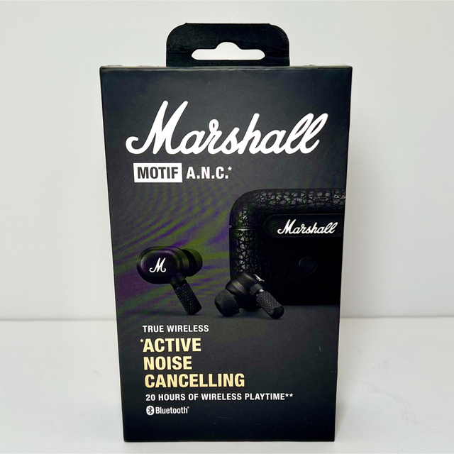 【新品未開封】Marshall Motif A.N.C. スマホ/家電/カメラのオーディオ機器(ヘッドフォン/イヤフォン)の商品写真