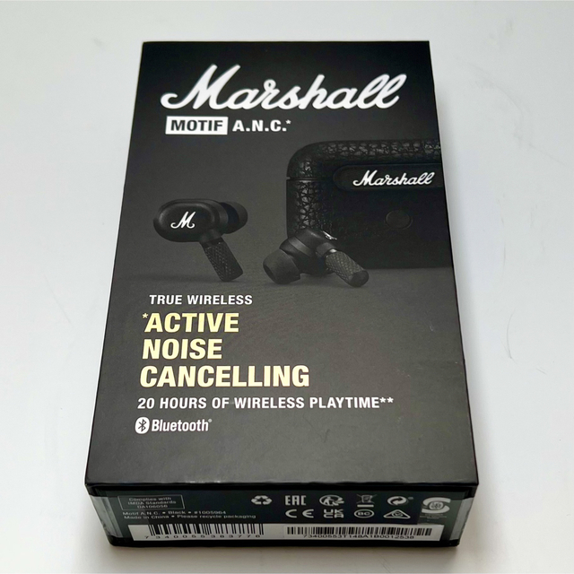 【新品未開封】Marshall Motif A.N.C. スマホ/家電/カメラのオーディオ機器(ヘッドフォン/イヤフォン)の商品写真