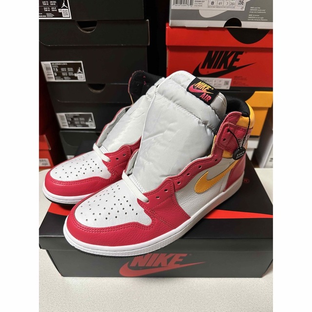 AIR JORDAN 1 HIGH OG LIGHT FUSION RED