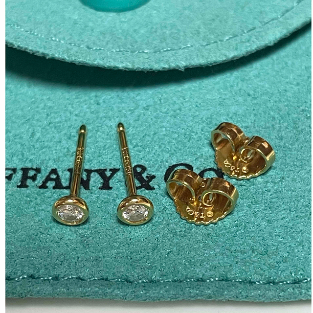 Tiffany & Co. - ティファニー　バイザヤードピアス　K18 YG