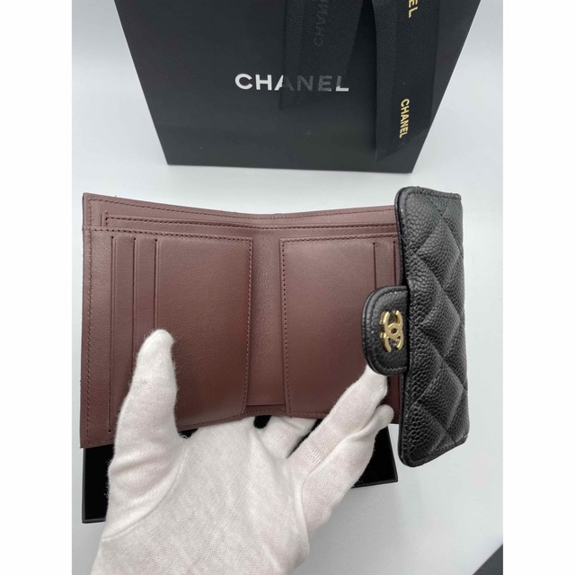 CHANEL(シャネル)の新品 シャネル クラシック スモールウォレット ミニ財布 レディースのファッション小物(財布)の商品写真