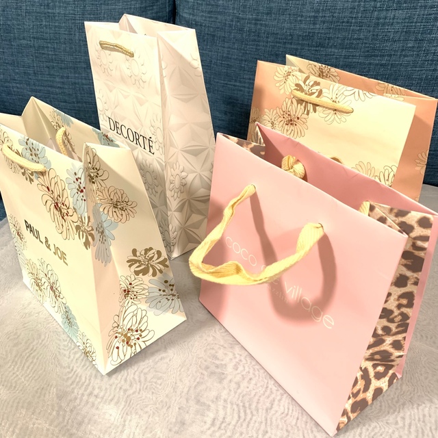 PAUL & JOE - 【送料無料】可愛いブランドショップ袋 紙袋 4点 PAUL & JOE - 【送料無料】可愛いブランドショップ袋 紙袋 4点