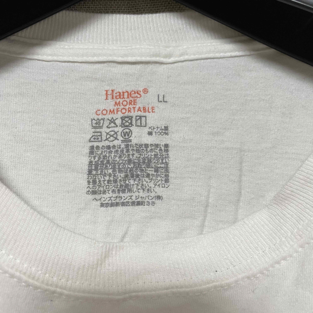 Hanes(ヘインズ)のヘインズ　白T ビーフィーロンT セット メンズのトップス(Tシャツ/カットソー(半袖/袖なし))の商品写真