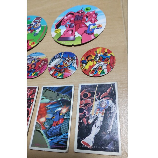 Gundam Collection（BANDAI）(ガンダムコレクション)のガンダム めんこ 10枚 まとめ売り エンタメ/ホビーのアニメグッズ(その他)の商品写真