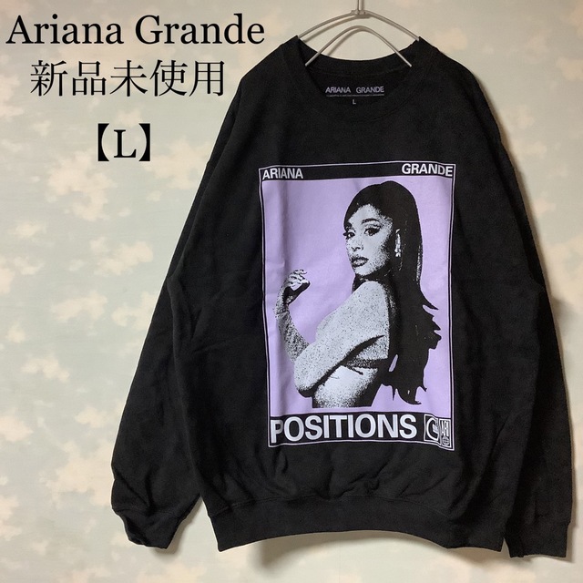 ビッグシルエットAriana Grande スウェット 新品 未使用品 アリアナちゃん 黒