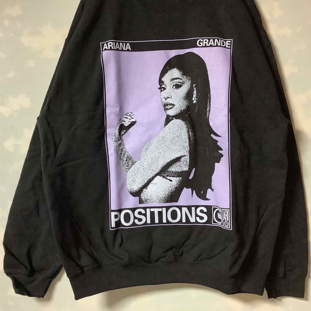 Ariana Grande スウェット 新品 未使用品 アリアナちゃん 黒