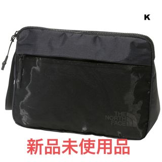 ザノースフェイス(THE NORTH FACE)のTHE NORTH FACE ノースフェイス グラムポーチM(黒)NM82070(ウエストポーチ)