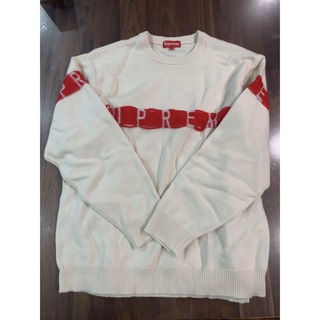 シュプリーム(Supreme)のSupreme inside dut logo sweater(ニット/セーター)