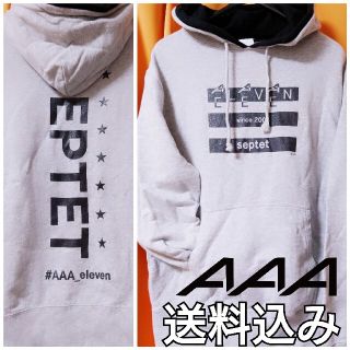 トリプルエー(AAA)の【商品説明欄必読】 AAA 11th septetプルオーバー パーカー(ミュージシャン)