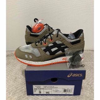 新品27cm ドッグタグ付き ASICS Gel-Lyte III Bait-