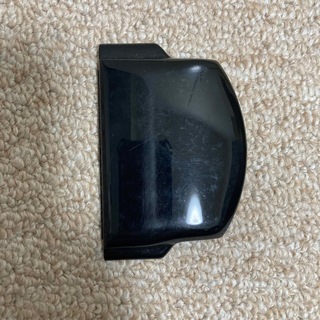 プレイステーションポータブル(PlayStation Portable)のPSP  バッテリーカバー　ブラック(携帯用ゲーム機本体)
