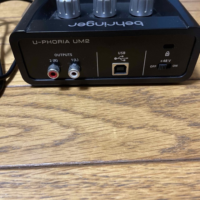 BEHRINGER ベリンガー　U-PHORIA UM2 楽器のDTM/DAW(オーディオインターフェイス)の商品写真