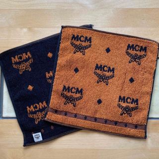 エムシーエム(MCM)のMCM ハンドタオル ブラウン2枚セット(ハンカチ)