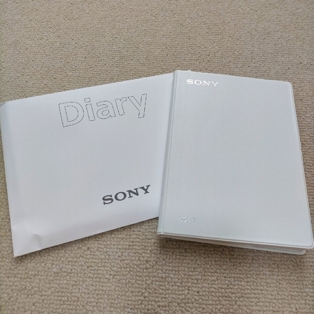 SONY(ソニー)の非売品 ソニー手帳 ダイアリー 2023年 インテリア/住まい/日用品の文房具(カレンダー/スケジュール)の商品写真