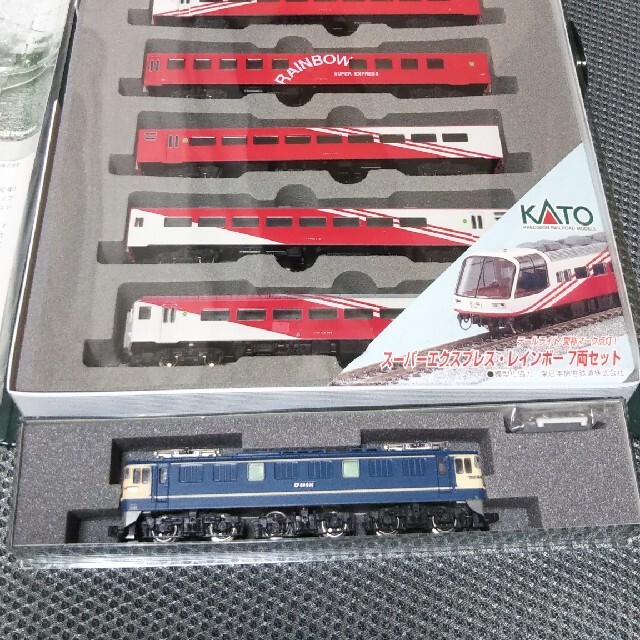 KATO EF60-500+スーパーエクスプレス レインボーセット  動作品JR東日本