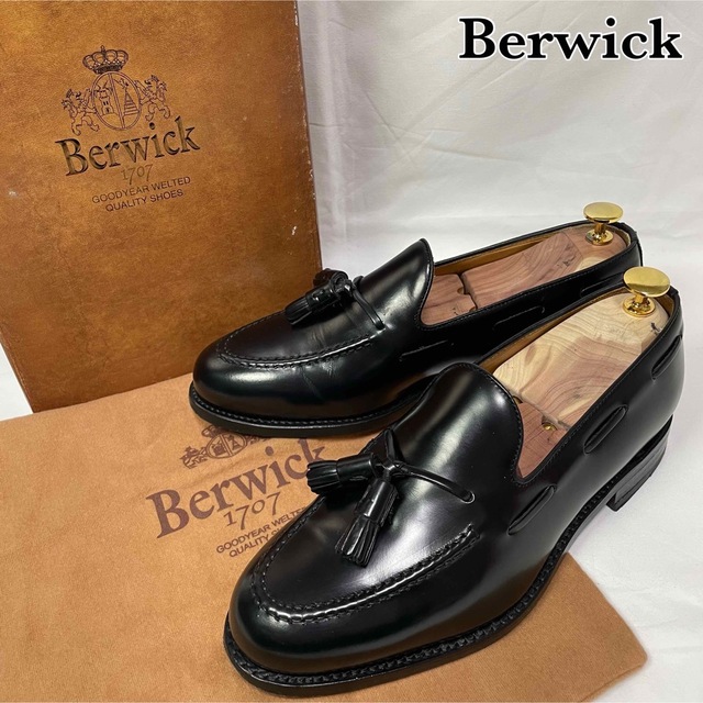 大人気】Berwick バーウィック タッセルローファー 8491-K3 【セール