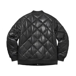 Supreme - Supreme Quilted Leather Work Jacket 黒 XLの通販 by