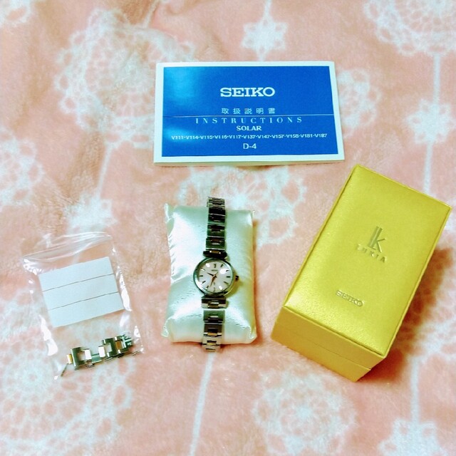 SEIKO(セイコー)のSEIKO ルキア V117-0AG0 セイコー LUKIA ピンク レディースのファッション小物(腕時計)の商品写真