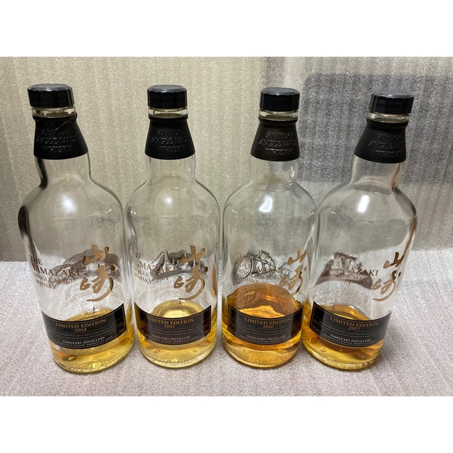 サントリー - 【空瓶】山崎リミテッドエディション2014、2015、2016、2017の４本