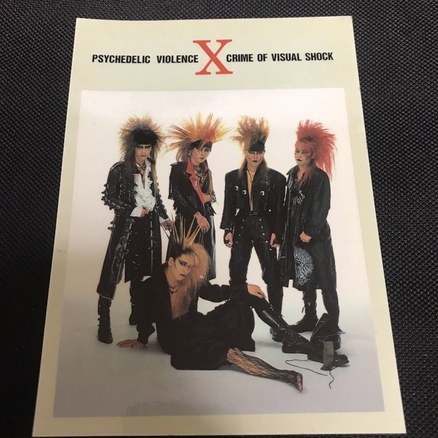 オリジナル X JAPAN BURN OUT TOUR '88 OCT.ツアー ポスター tdh